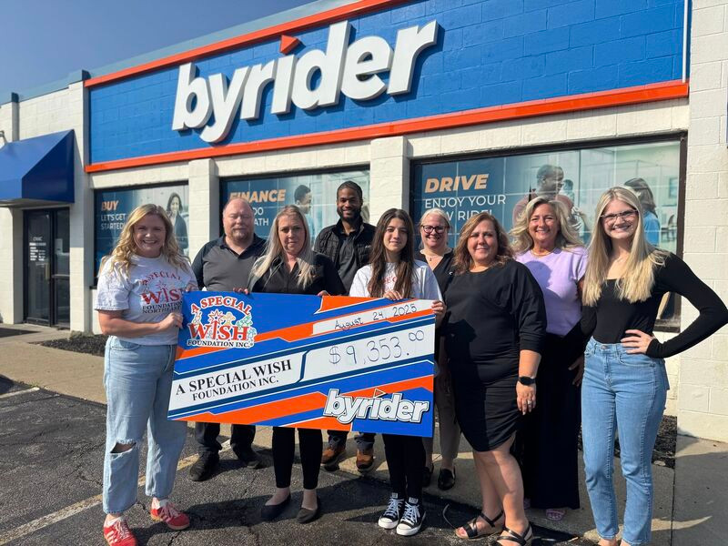 Byrider’s 5th Annual Car Show Raises $9,353 for A Special Wish Foundation