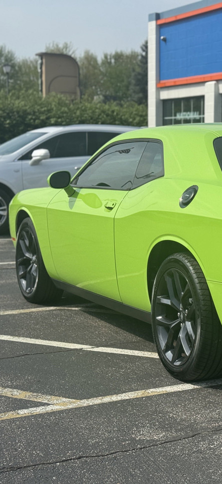 Dodge Challenger Green Color