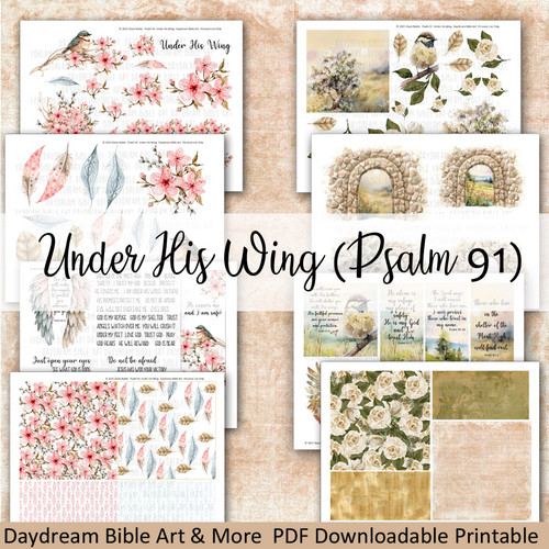 Under His Wing Printable