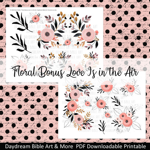 Floral Bonus (Love Is in the Air) Printable