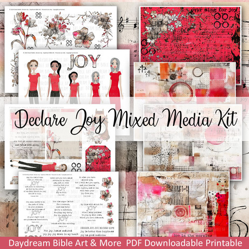 Declare Joy Mixed Media Kit