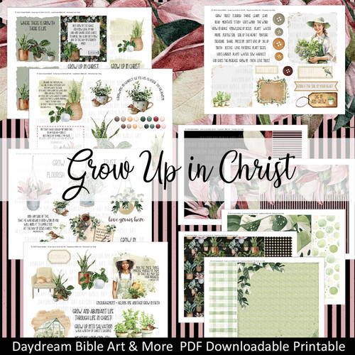 Grow Up in Christ Art Kit