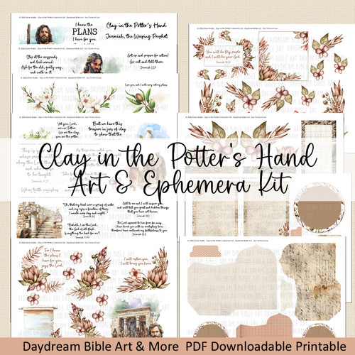 Clay in the Potter's Hand Art and Ephemera Kit