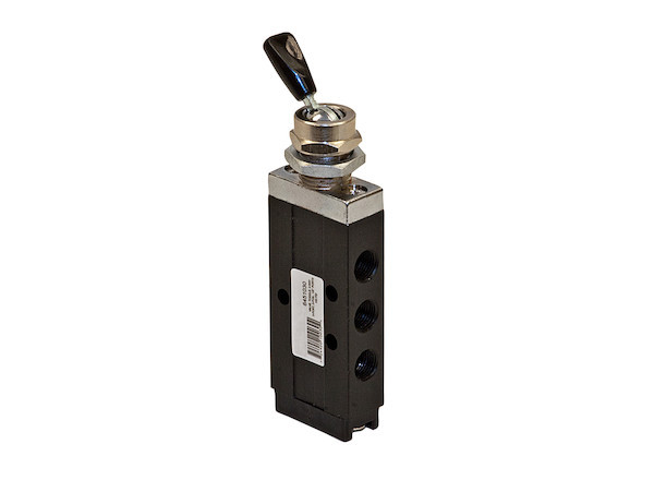 Valve Pneumatique 1/8PT – 2 Positions 3 Façons, Rectangulaire, Uxcell