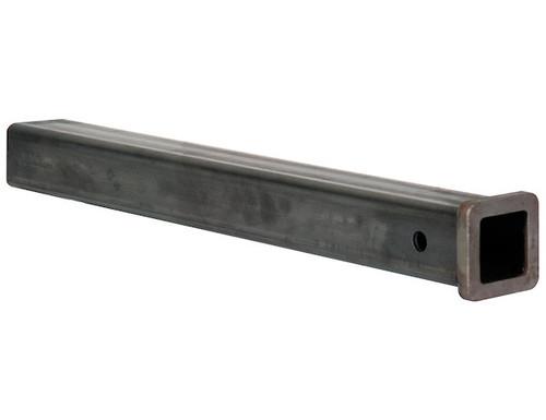 2 Inch Plain Receiver Tube - 24 Inch Shank