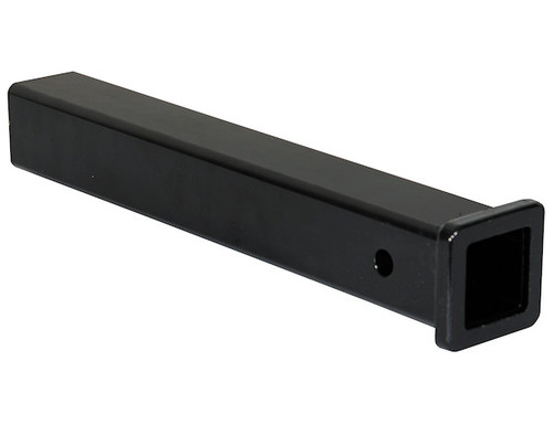 2 Inch Black Receiver Tube - 36 Inch Shank