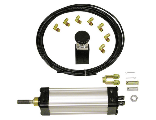 Tie Rod Style Cylinder Kit-Clevis Mount-0.75 Rod 6 Inch Stroke-with BAV020 Valve