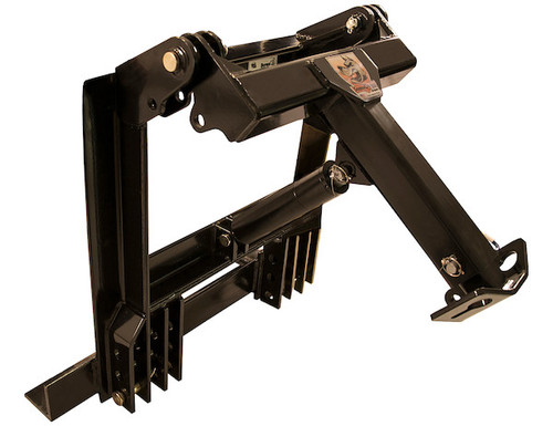 SAM Municipal Snow Plow Hitch Assembly - Drop Pin, 3 Inch Cylinder