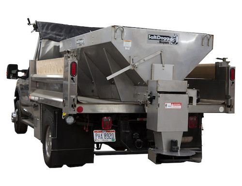 SaltDogg 9 Ft. X 38 In. Hydraulic Chain 304 Stainless Steel Spreader