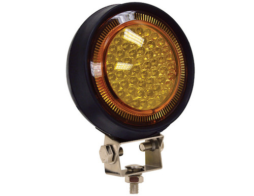 5 Inch Amber LED Sealed Rubber Flood Light
