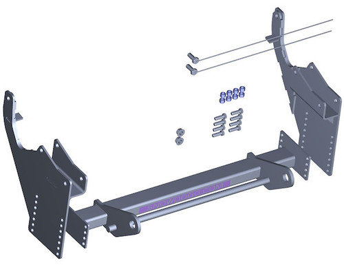 SnowDogg Mount for 2008-2018 RAM 4500/5500, 2008-2009 RAM Sterling. Fits: HD/EX/TE/XP/VXF/VXX/CM SnowDogg Plows (Not for MD/VMD/VMX)