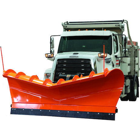 Expressway Plow - 11 Foot Carbon Steel Blade, Trip Edge, Swivel, 4 Inch Cylinders
