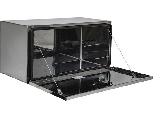 18x18x36 Stainless Steel Truck Box With Stainless Steel Door With Mirror-Finish Box and Door