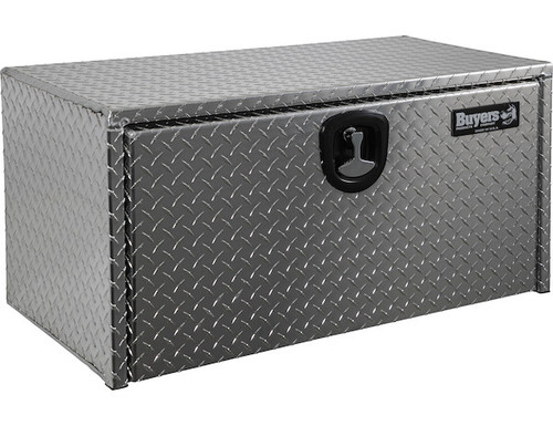 18x18x48 Inch Diamond Tread Aluminum Underbody Truck Box