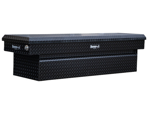 23x20x71 Inch Black Diamond Tread Aluminum Crossover Truck Box