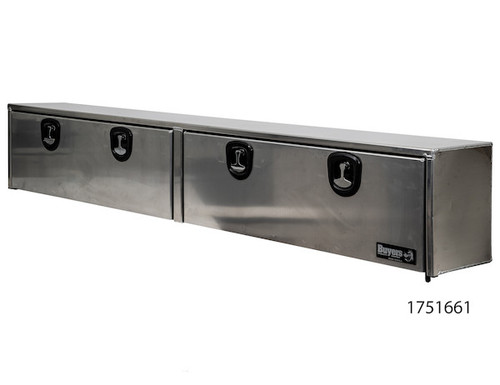 16x13x96 Inch Smooth Aluminum Topsider Truck Box