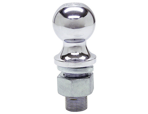 2-5/16 Inch Chrome Hitch Ball With 1 Inch Shank Diameter x 2-3/4 Inch Long