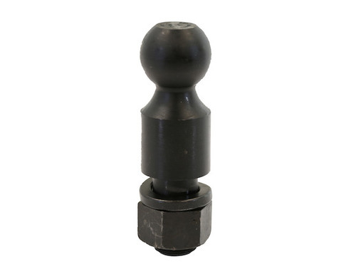 2-5/16 Inch Black Hitch Ball With 1-1/2 Shank Diameter x 2-3/4 Long+2 Inch Riser