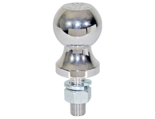 2 Inch Bulk Chrome Hitch Balls With 3/4 Inch Shank Diameter x 1-3/4 Long