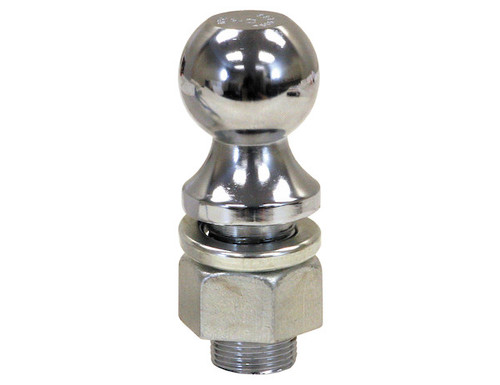 2 Inch Bulk Chrome Hitch Balls With 1-1/4 Inch Shank Diameter x 2-1/4 Long