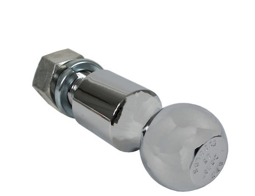 2-5/16 Inch Bulk Chrome Hitch Balls With 1-1/4 Shank x 2-1/2 Long + 2 Inch Riser