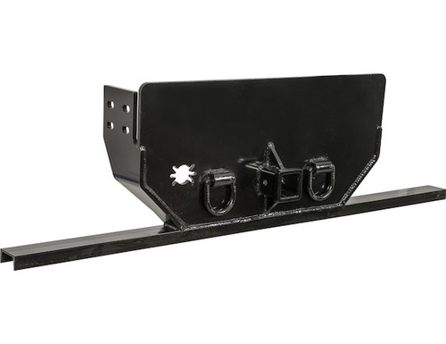 Hitch Plate with 2-1/2 Inch Receiver for GMC/Chevy/International 4500-6500 (2019+) - Bottom Channel