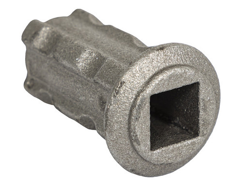 1-1/2 Inch Square Tarp Gudgeon - Fits 2 Inch Pipe