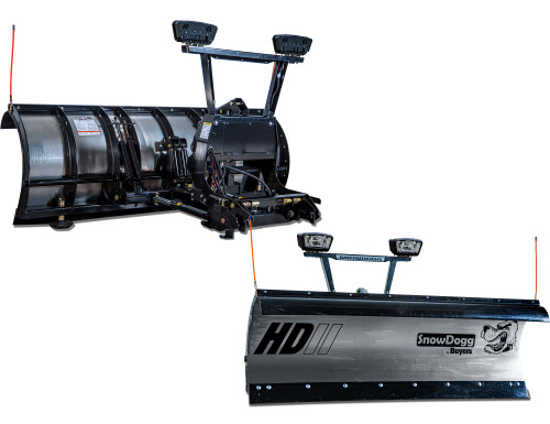 SnowDogg HDII Snow Plow with RapidLink for 1/2 & 3/4+ Ton Trucks