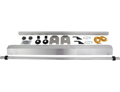 96 Inch Aluminum Tarp System with Deflector (Less Tarp)