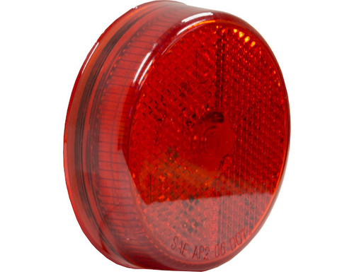 2.5 Inch Red Marker Clearance Light with Reflex With 4 LED