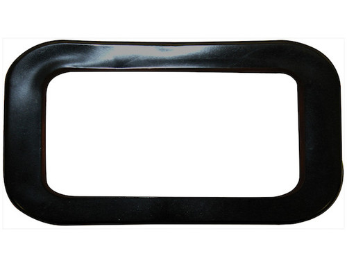 Black Grommet For 2.5 Inch Rectangular Recessed Mount Marker Light