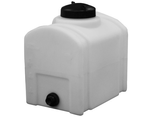 26 Gallon Domed Storage Tank - 26x18x19 Inch