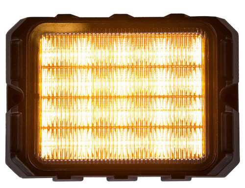 Quad Row 5 Inch Amber Strobe Light