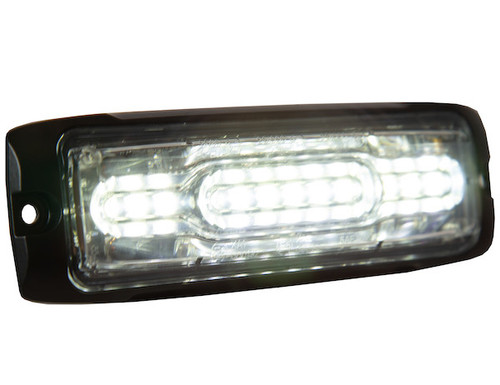 Ultra Thin Wide Angle 5 Inch Clear LED Strobe Light