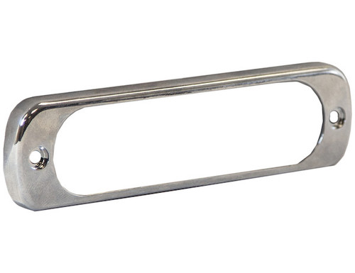 Chrome Bezel for 4.4 Inch Thin Mount LED Strobe Light