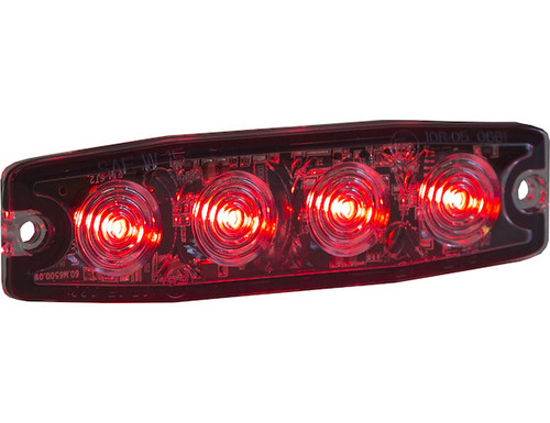 Ultra Thin 4.5 Inch Red LED Strobe Light