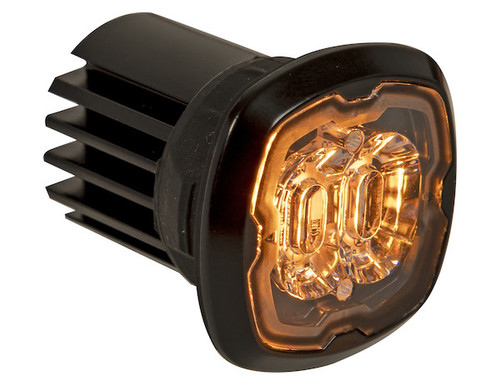 1.5 in. Flush/Surface Mount Amber LED Strobe Light