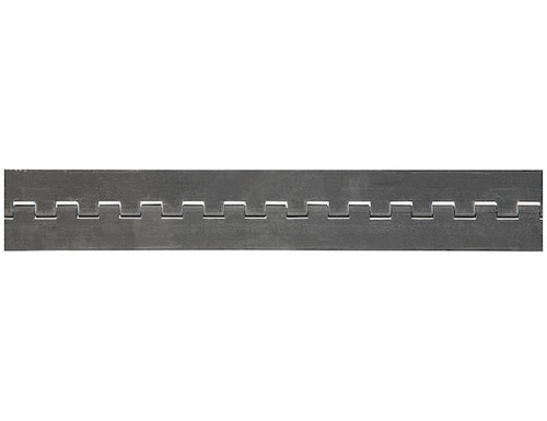 Aluminum Continuous Hinge .093 x 72 Inch Long with 1/4 Pin and 2.0 Open Width