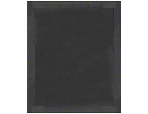 Extra Heavy Duty Black Rubber Mudflaps 24x24 Inch