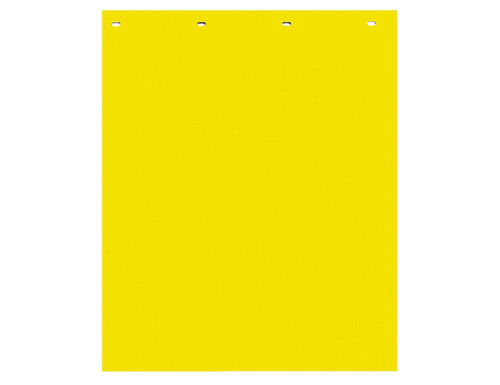 Super Durable Yellow Polymer Mudflaps 24x30 Inch
