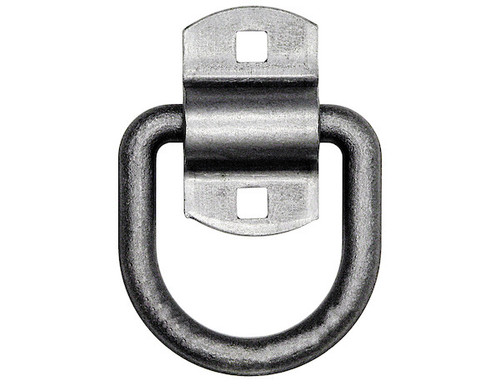 1/2 Inch Forged D-Ring With 2-Hole Mounting Bracket