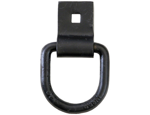 1/2 Inch Forged D-Ring With 1-Hole Integral Mounting Bracket