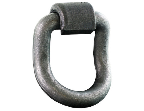 1 Inch Forged 55 Angled D-Ring with Weld-On Mounting Bracket