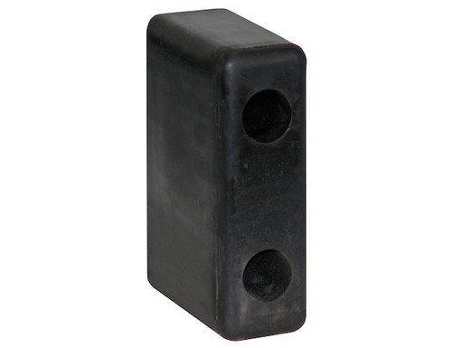 Molded Rubber Bumper - 2-1/2 x 4-1/8 x 6-3/4 Inch Tall - Set of 2