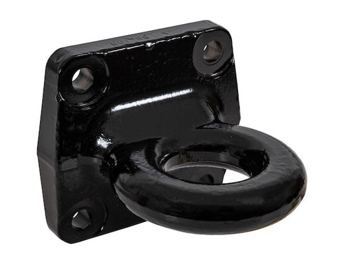 2-1/2 Inch I.D. Forged 4-Bolt Mount Drawbar - Black