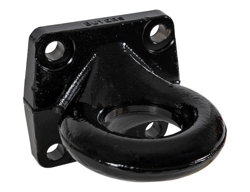 3 Inch I.D. Heavy-Duty Forged 4-Bolt Mount Drawbar - Zinc Plated