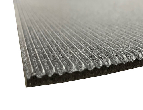 Multi-Material Composite Black Mudflaps .375x24x36 Inch