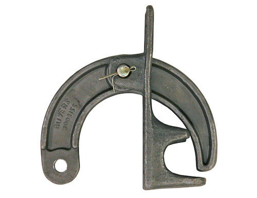 2.5 Inch Wide Drop Forged Lower Dump Hinge Assembly for 1.25 Inch Diameter Post-1