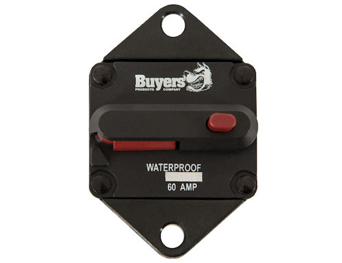 60 Amp Push-to-Trip Circuit Breaker