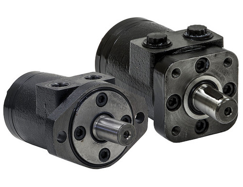 Hydraulic Motor With 2-Bolt Mount/NPT Threads And 9.7 Cubic Inches Displacement